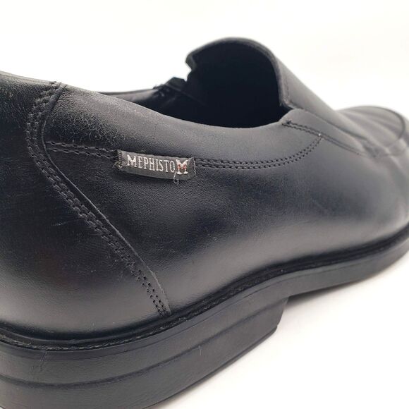 Mephisto Air-Jet Men's Loafers Size 11.5 Slip On Genuine Leather Dress Shoes - Picture 8 of 11